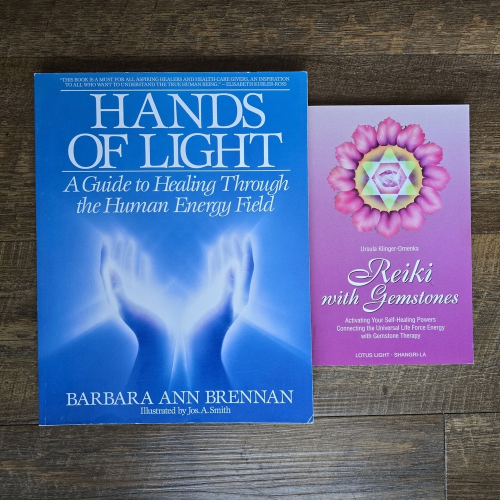 Energy Healing Book Bundle Hands of Light and Reiki
